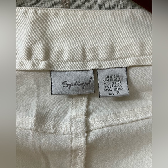 Spiegel Winter White Size 6 R New without Tag Vintage - Picture 10 of 11